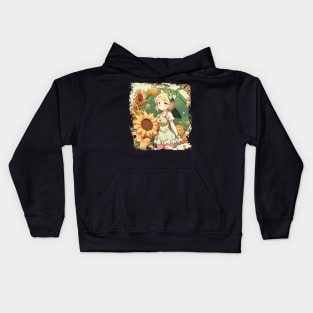 You Are My Sunshine - Sunflower Girl Kids Hoodie